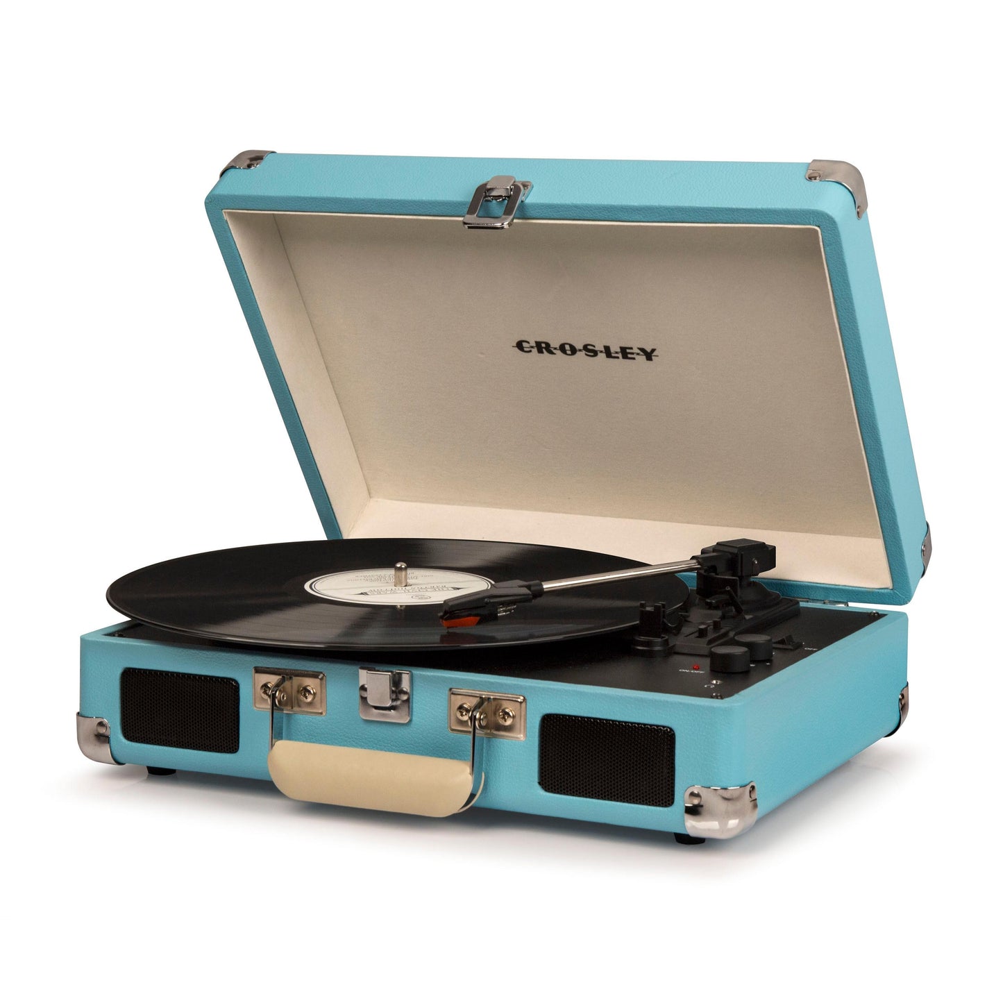 Crosley Cruiser Bluetooth Portable Turntable - Turquoise-Crosley-Mood