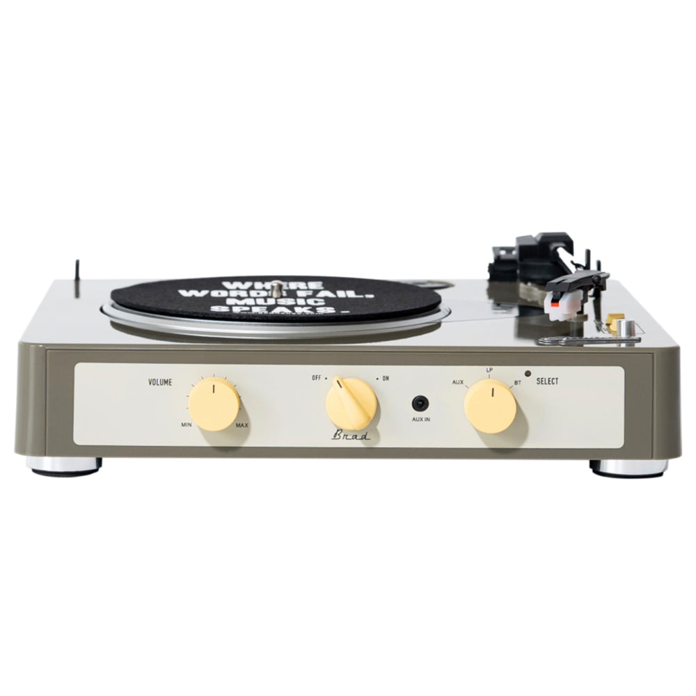 Gadhouse Brad MKII Record Player - Grey + Bundled Majority D40X Bluetooth Speakers*-Gadhouse-Mood