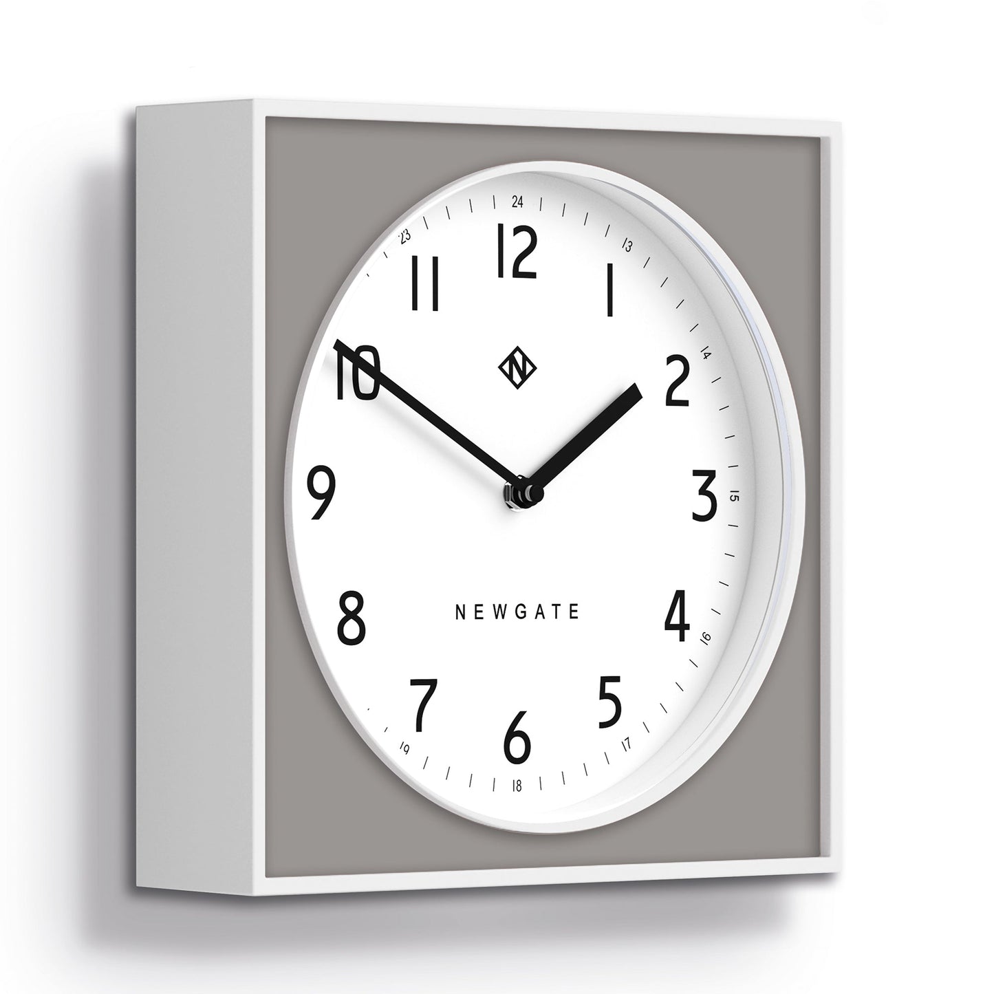 Newgate Burger & Chips Wall Clock Posh Grey-Newgate-Mood