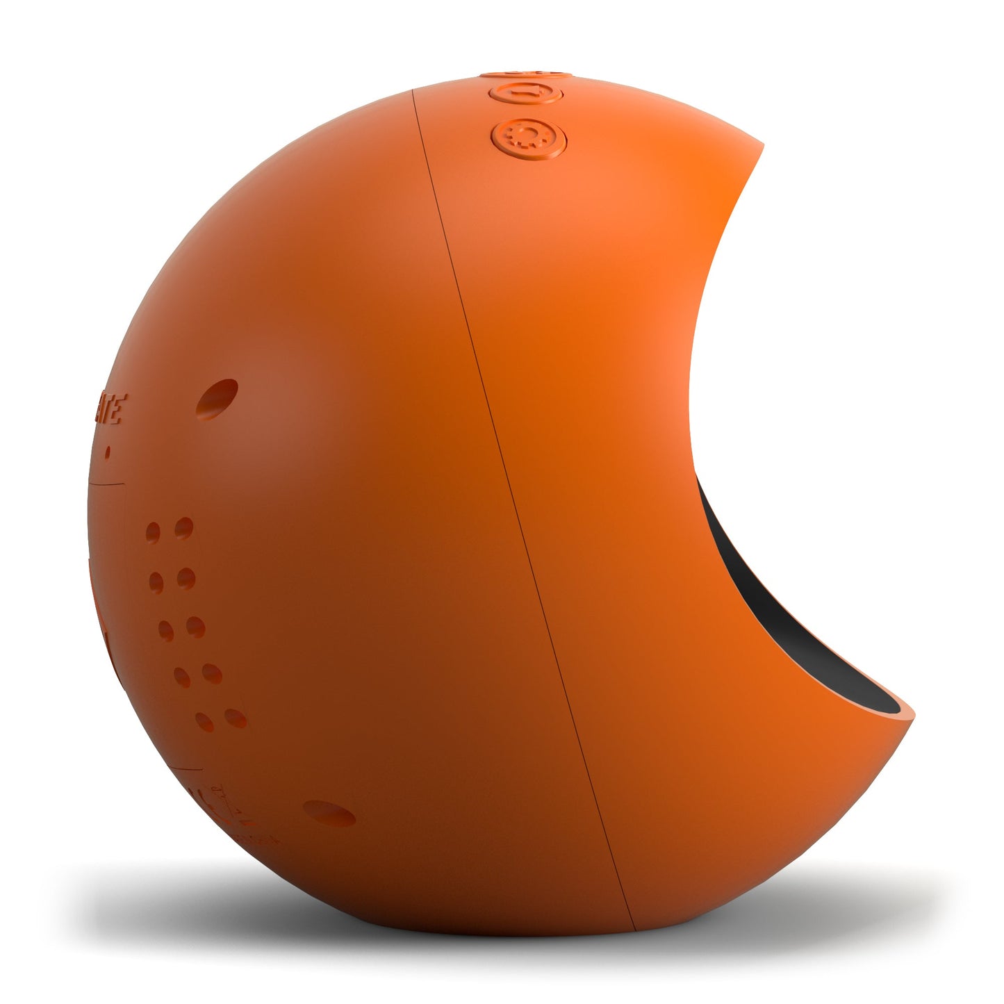 Newgate Centre Of The Earth Lcd Alarm Clock Pumpkin Orange-Newgate-Mood