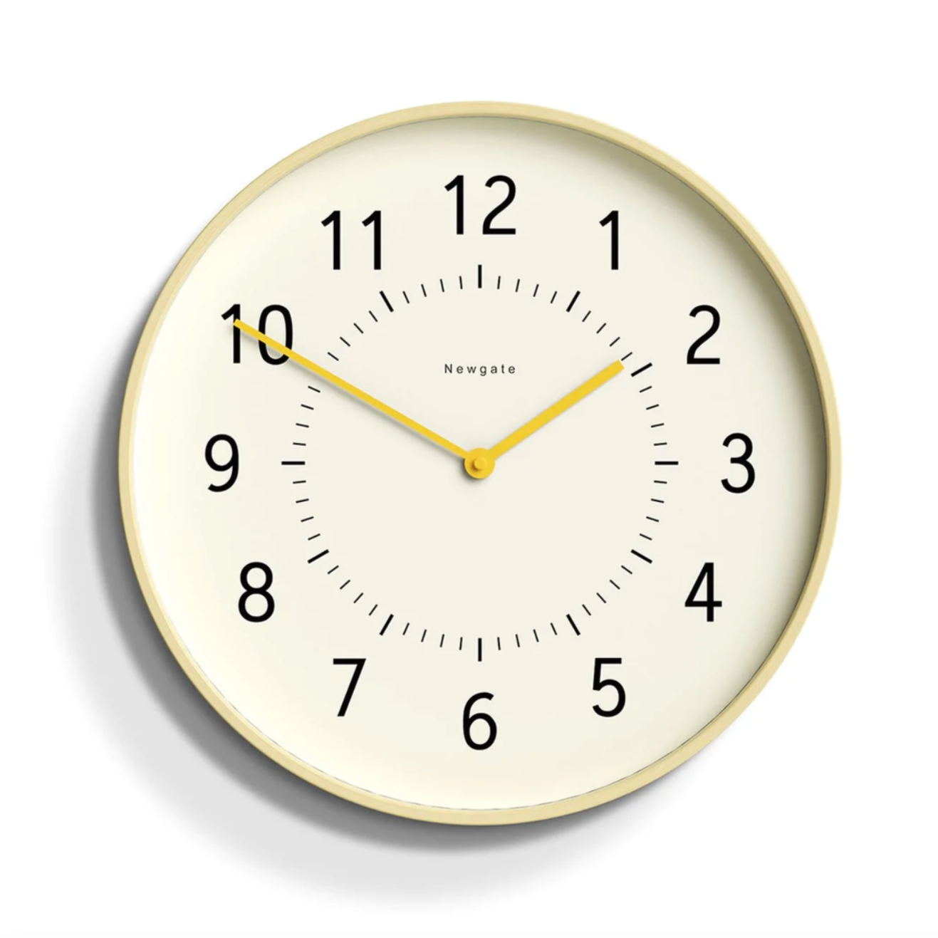 Newgate Monopoly Plywood Wall Clock With Yellow Hands-Newgate-Mood