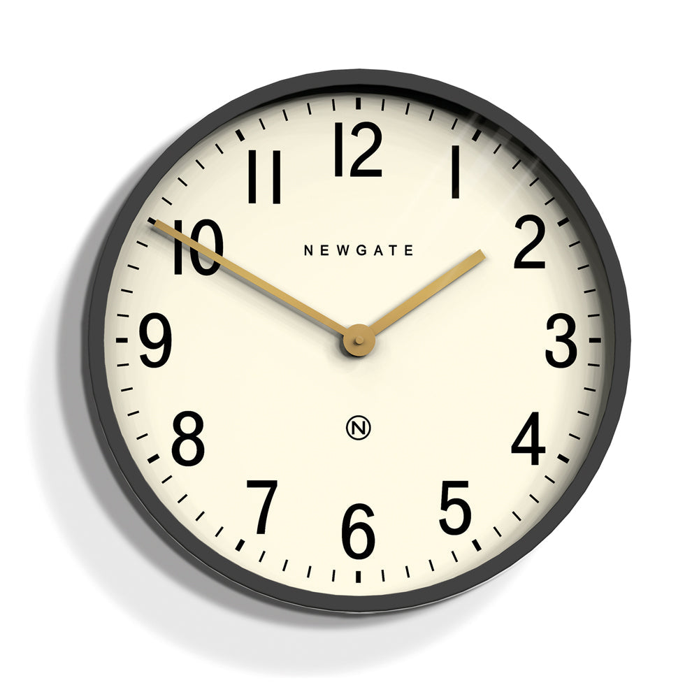 Newgate Mr Edwards Clock Matte Blizzard Grey-Newgate-Mood
