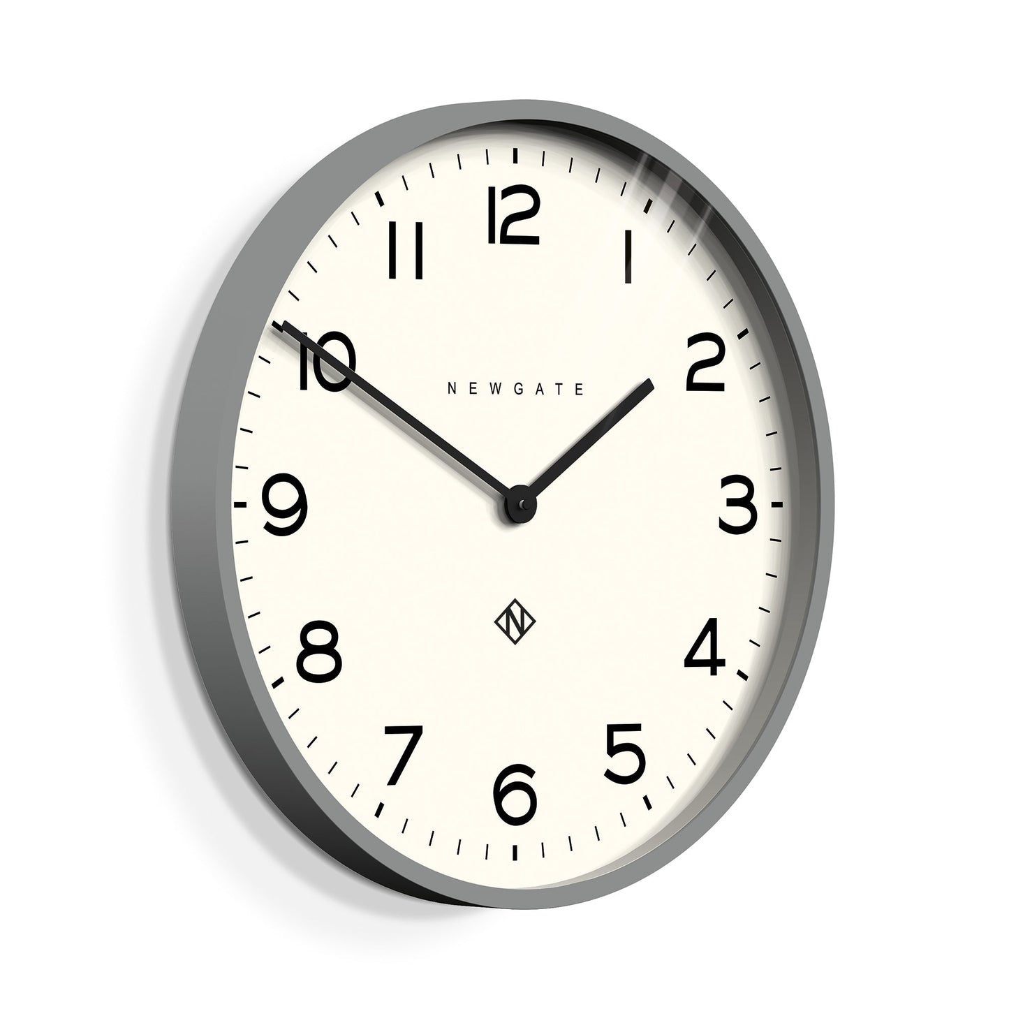 Newgate Number One Clock Echo Posh Grey-Newgate-Mood