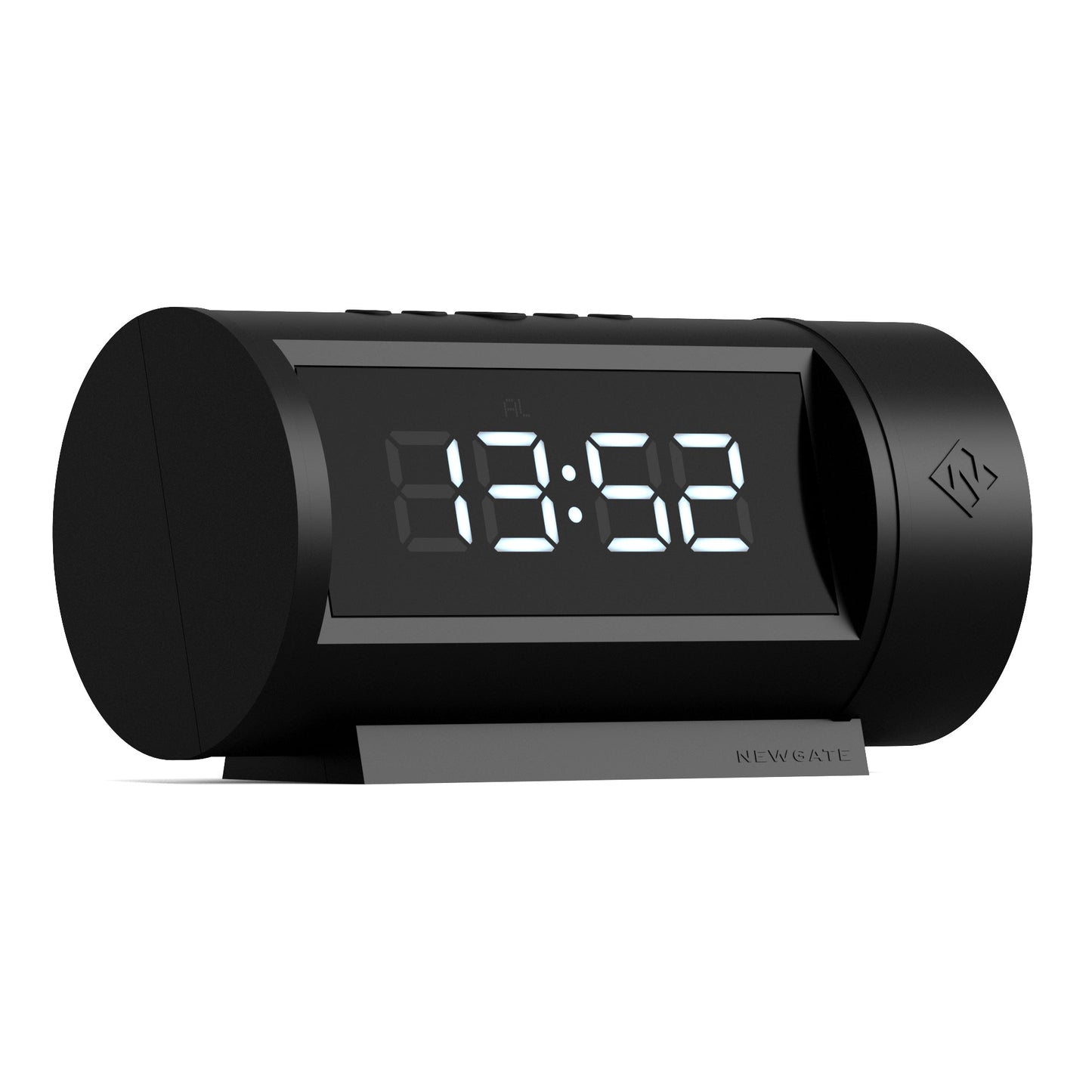 Newgate Pil Led Alarm Clock Black-Newgate-Mood