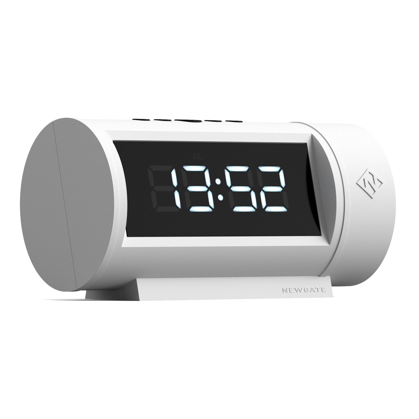 Newgate Pil Led Alarm Clock White-Newgate-Mood