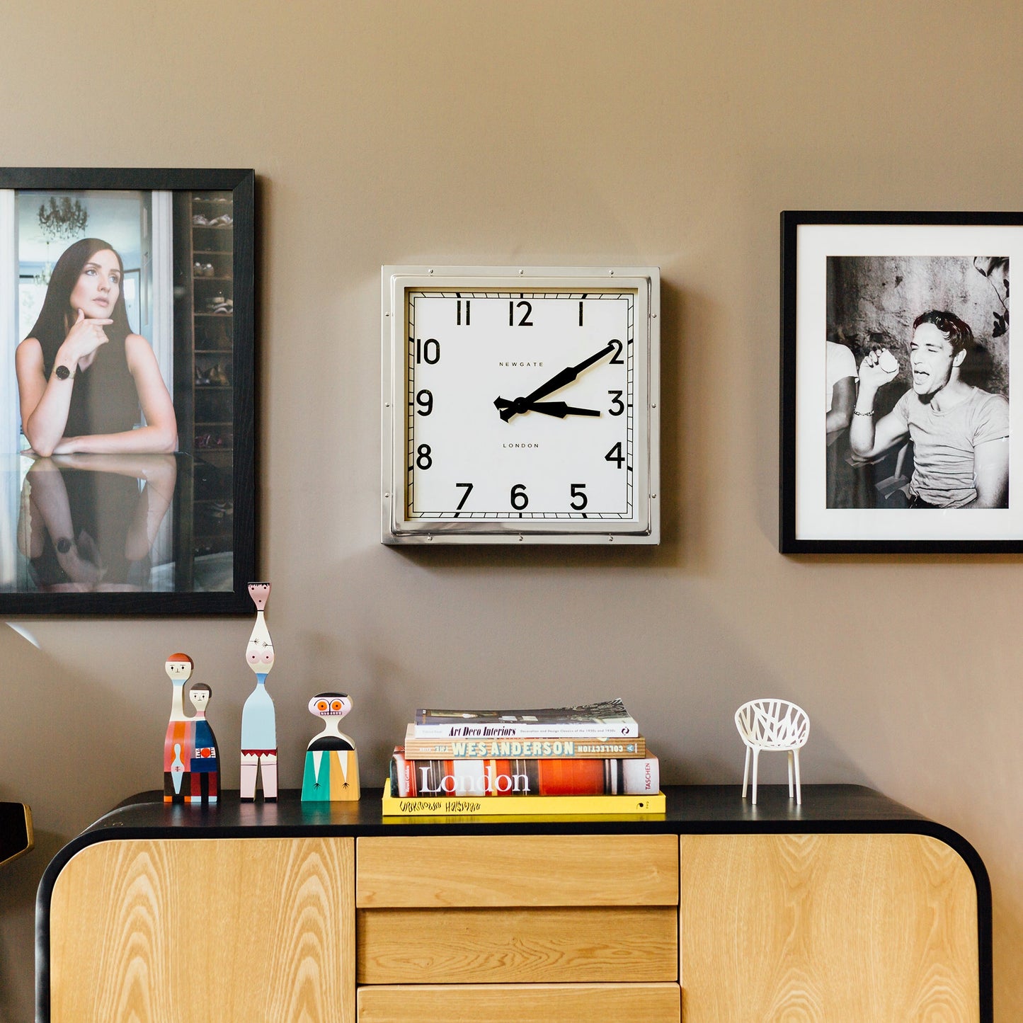 Newgate Quad Clock Chrome-Newgate-Mood