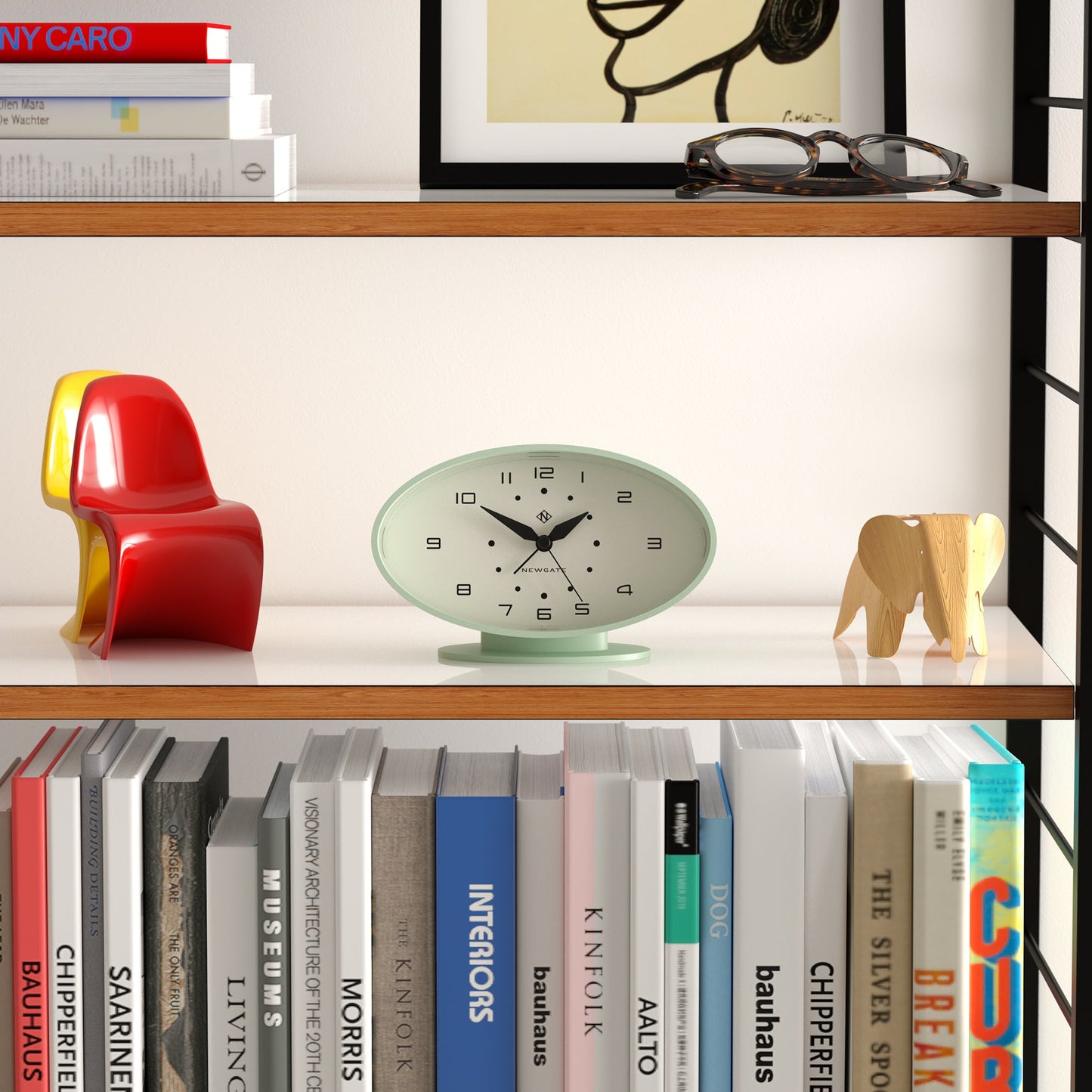 Newgate Ronnie Alarm Clock Neo Mint-Newgate-Mood