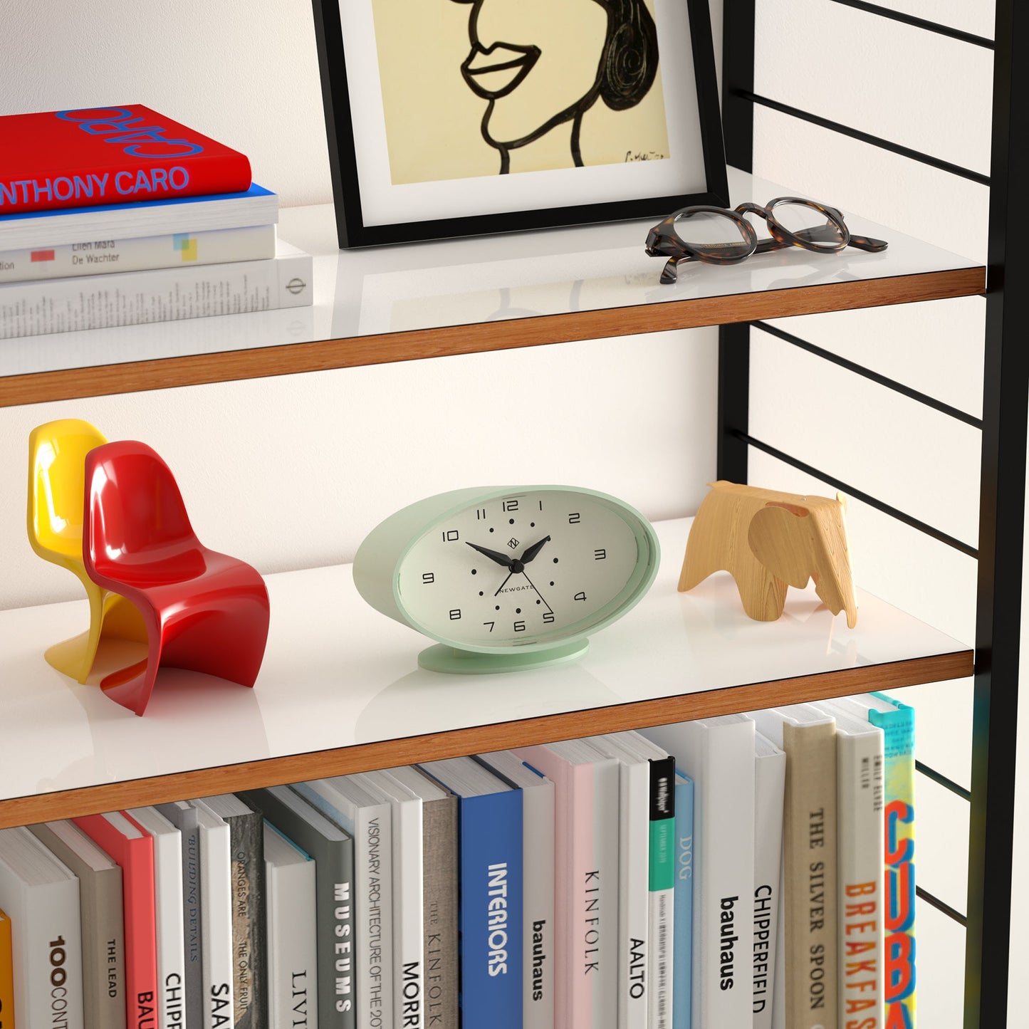 Newgate Ronnie Alarm Clock Neo Mint-Newgate-Mood