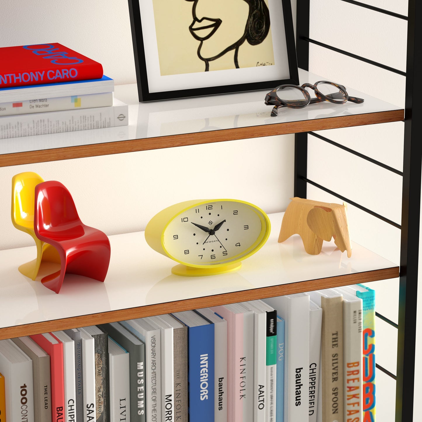 Newgate Ronnie Alarm Clock Yellow-Newgate-Mood