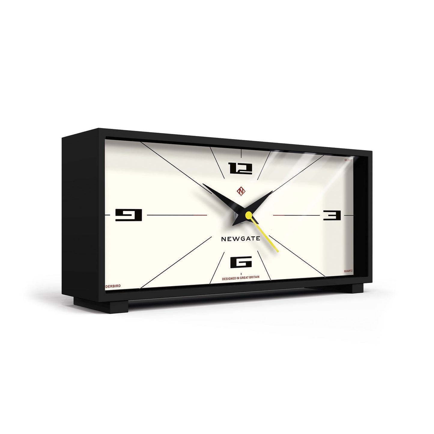 Newgate Thunderbird Mantel Clock Neutral Rocket Dial-Newgate-Mood