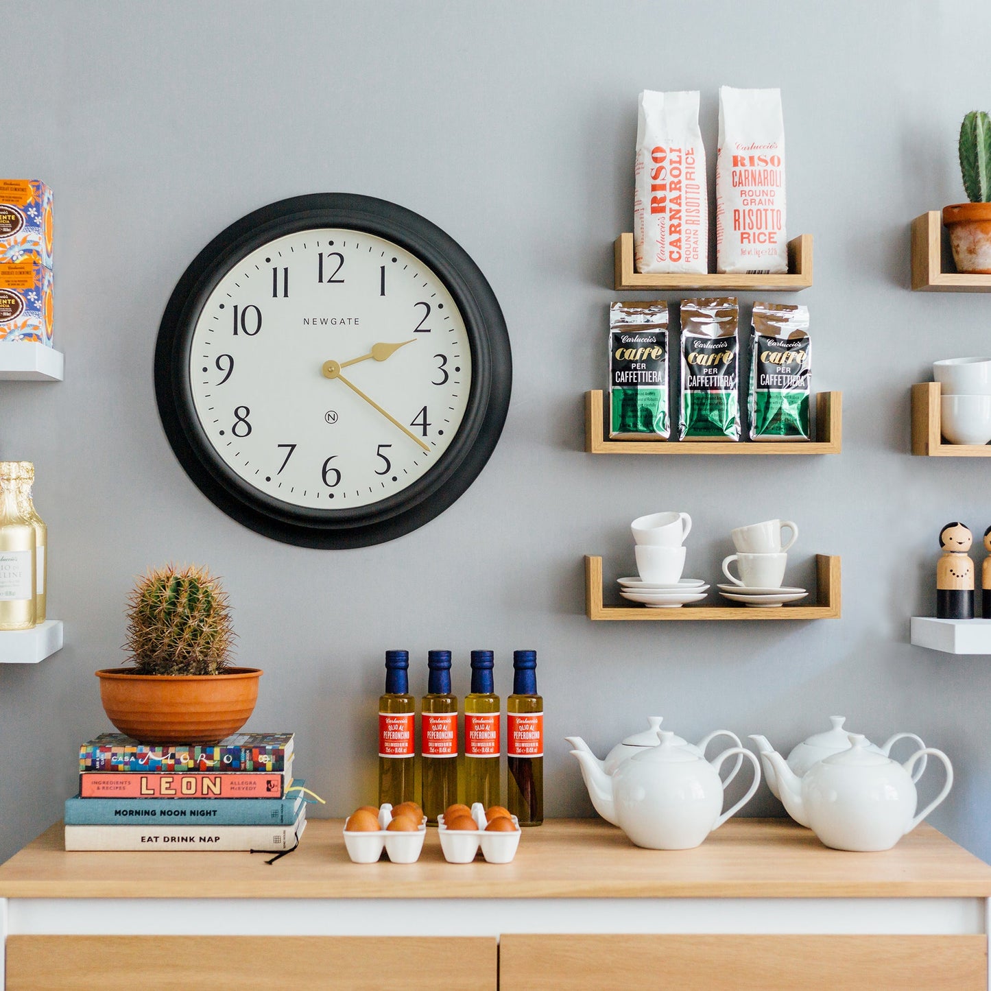 Newgate Westhampton Clock Gravity Grey-Newgate-Mood