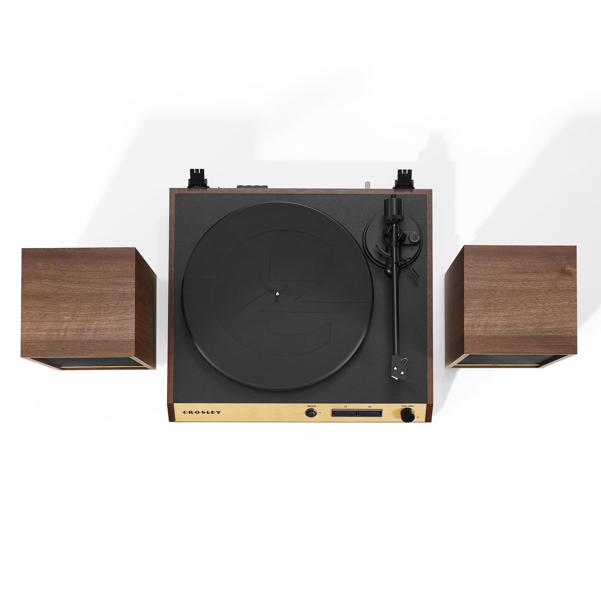 C72 Crosley Record Vinyl Shelf Turntable-Crosley-Mood