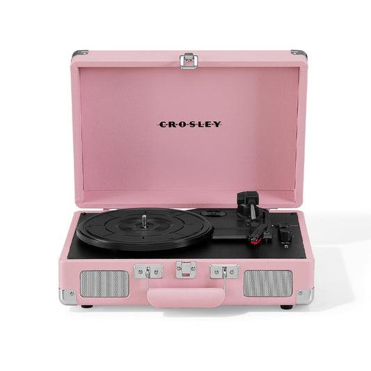 Crosley Cruiser Bluetooth Portable Turntable - Blush Pink-Crosley-Mood