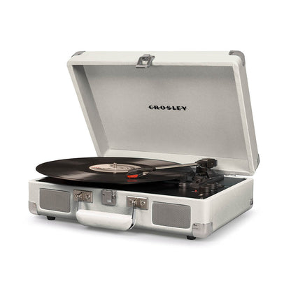 Crosley Cruiser Bluetooth Portable Turntable - White Sands-Crosley-Mood
