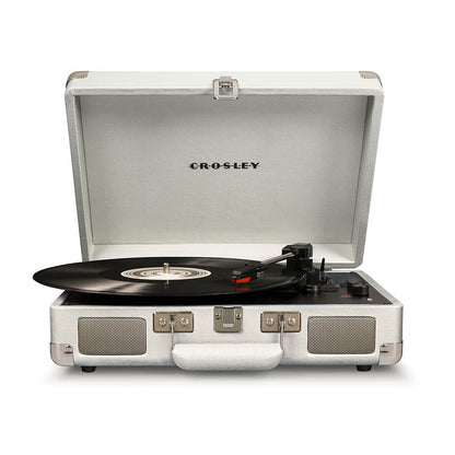 Crosley Cruiser Bluetooth Portable Turntable - White Sands-Crosley-Mood