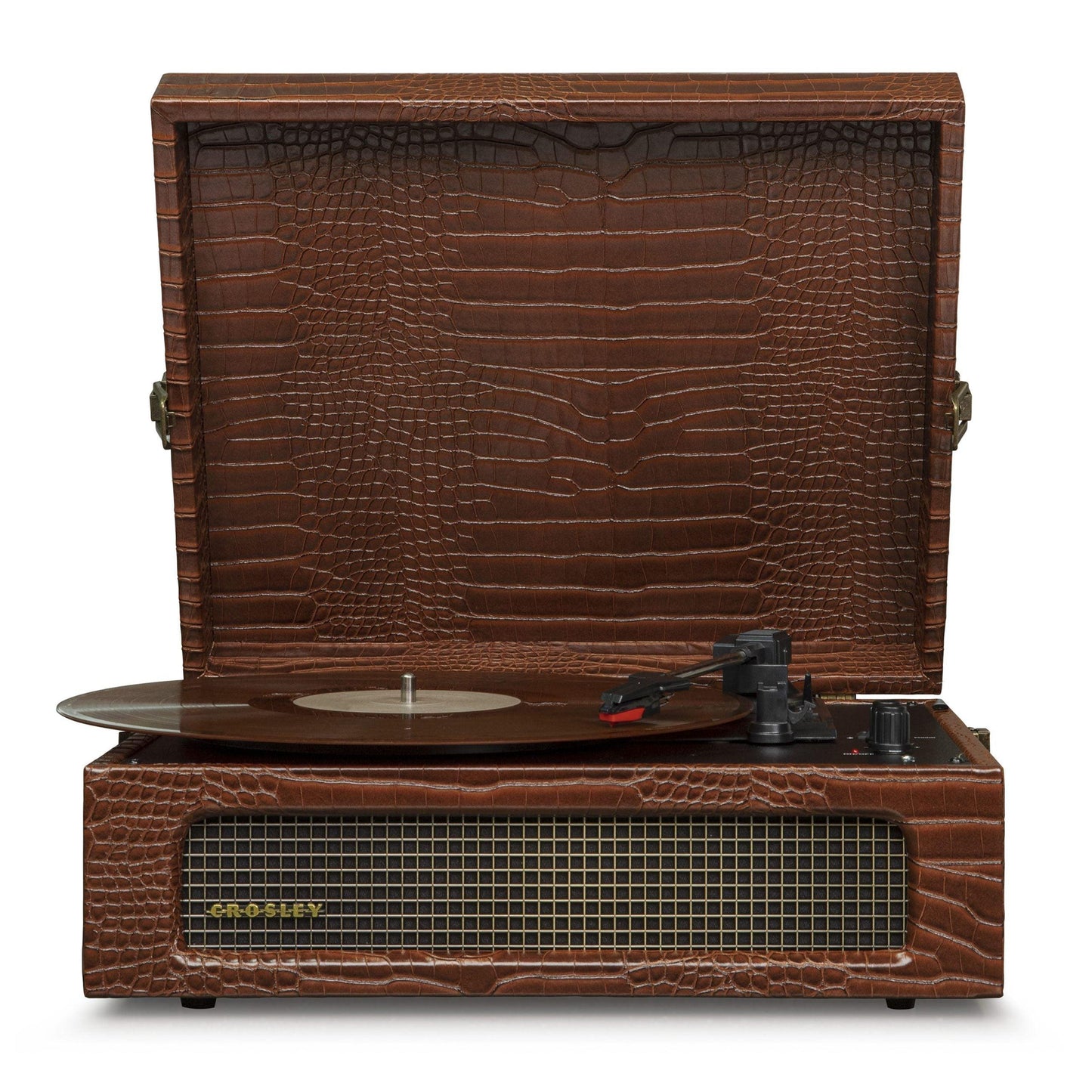 Crosley Voyager Bluetooth Portable Turntable - Brown Croc-Crosley-Mood