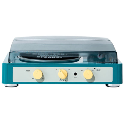 Gadhouse Brad MKII Record Player - Green + Bundled Majority D40 Bluetooth Speakers-Gadhouse-Mood