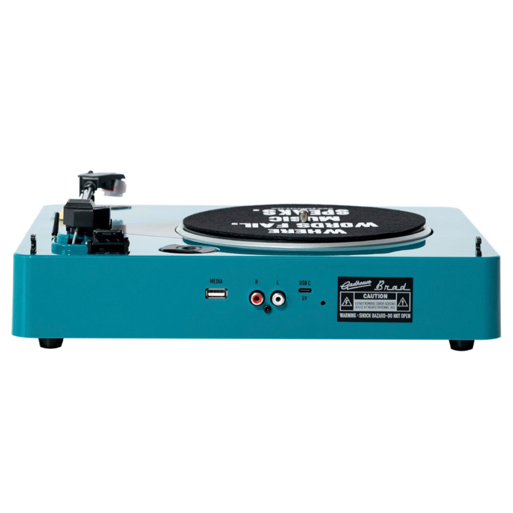 Gadhouse Brad MKII Record Player - Green + Bundled Majority D40 Bluetooth Speakers-Gadhouse-Mood