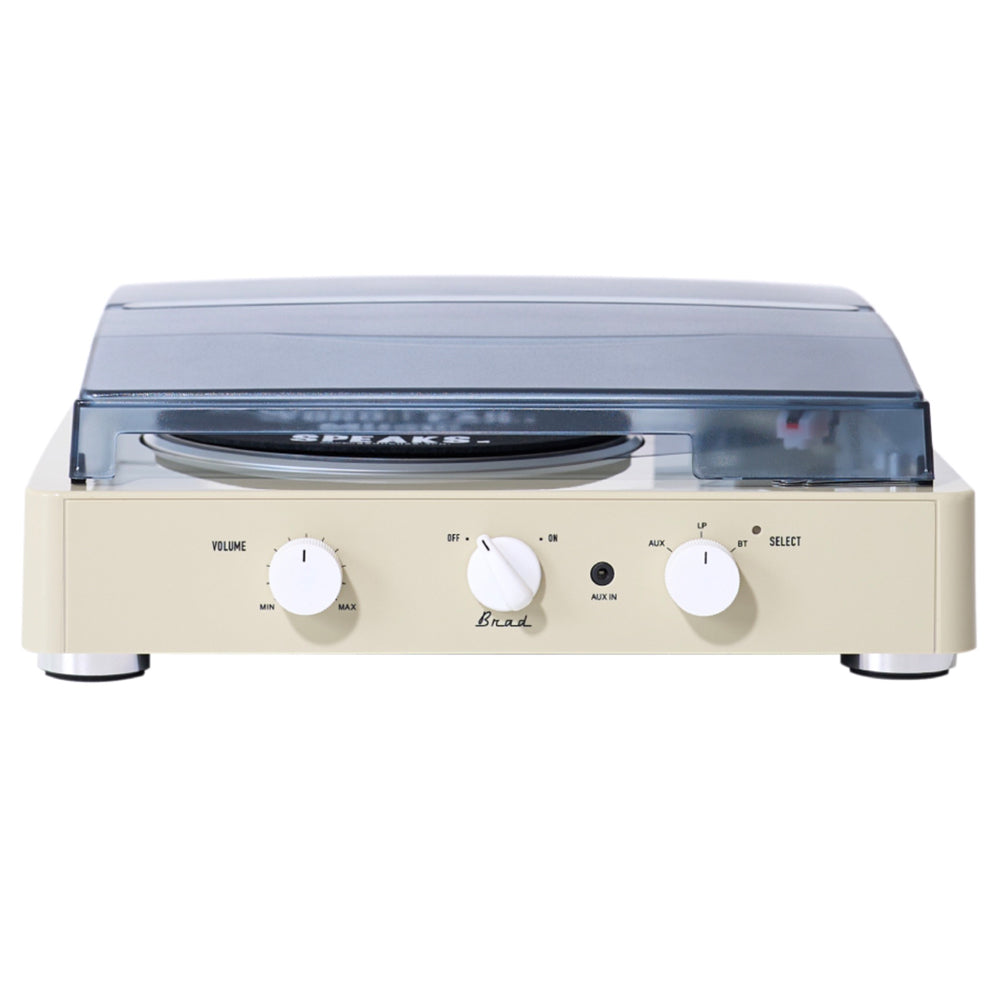 Gadhouse Brad MKII Record Player - Ivory + Bundled Majority D40 Bluetooth Speakers-Gadhouse-Mood