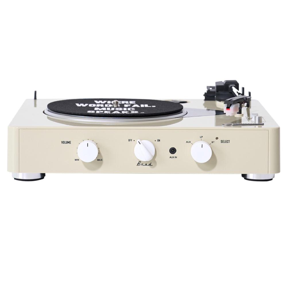 Gadhouse Brad MKII Record Player - Ivory + Bundled Majority D40 Bluetooth Speakers-Gadhouse-Mood