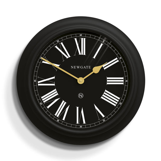 Newgate Chocolate Shop Wall Clock Silicone Cave Black-Newgate-Mood