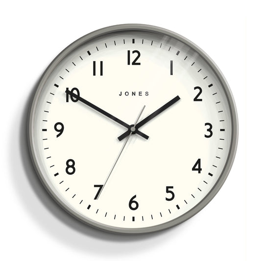 Newgate Jones Jam Clock Matte Elephant Grey-Newgate-Mood