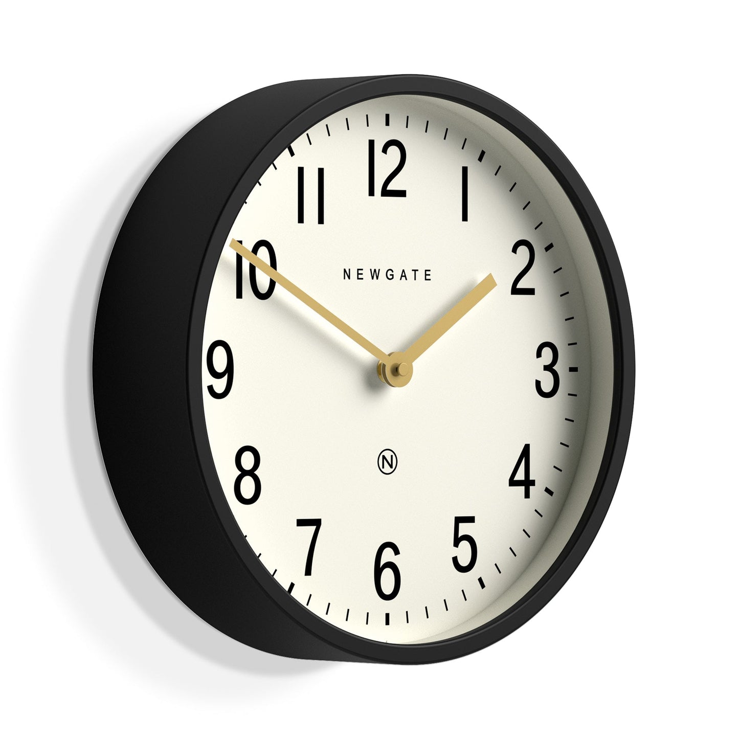 Newgate Master Edwards Wall Clock Black-Newgate-Mood