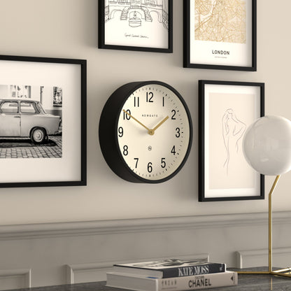 Newgate Master Edwards Wall Clock Black-Newgate-Mood