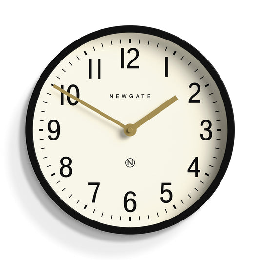 Newgate Master Edwards Wall Clock Black-Newgate-Mood