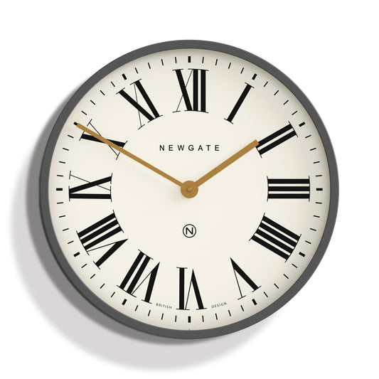 Newgate Mr Butler Wall Clock Moonstone Grey-Newgate-Mood