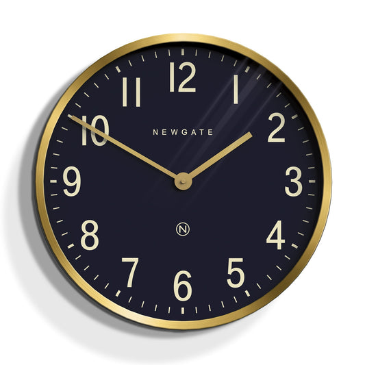 Newgate Mr Edwards Clock Radial Brass-Newgate-Mood