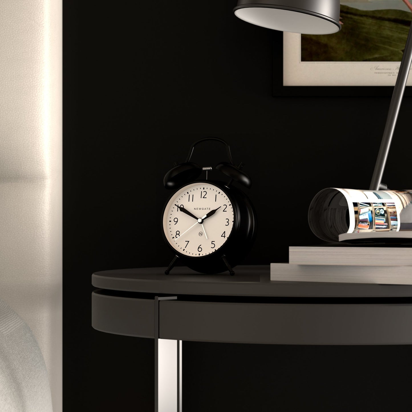 Newgate New Covent Garden Alarm Matte Black-Newgate-Mood