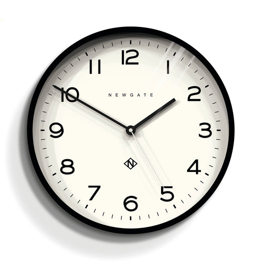 Newgate Number Three Echo Clock Silicone Black-Newgate-Mood