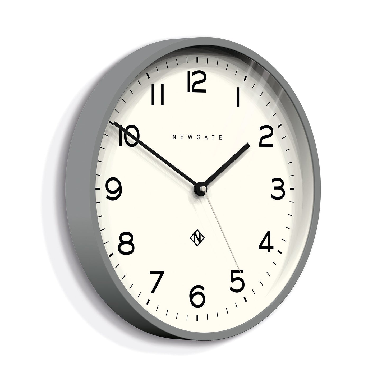 Newgate Number Three Echo Clock Silicone Grey-Newgate-Mood