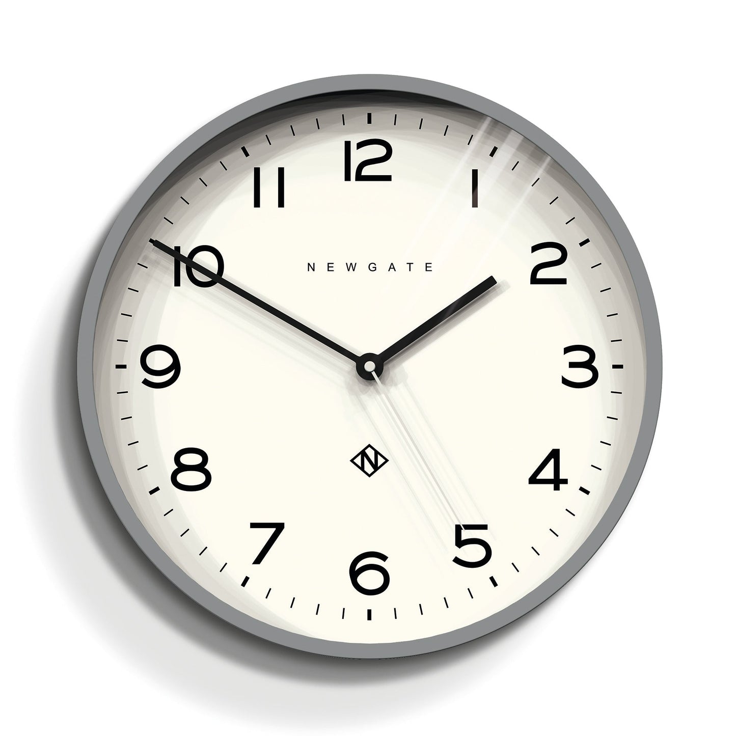 Newgate Number Three Echo Clock Silicone Grey-Newgate-Mood