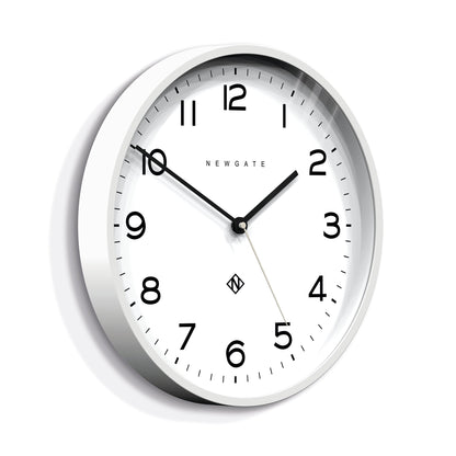 Newgate Number Three Echo Clock Silicone White-Newgate-Mood