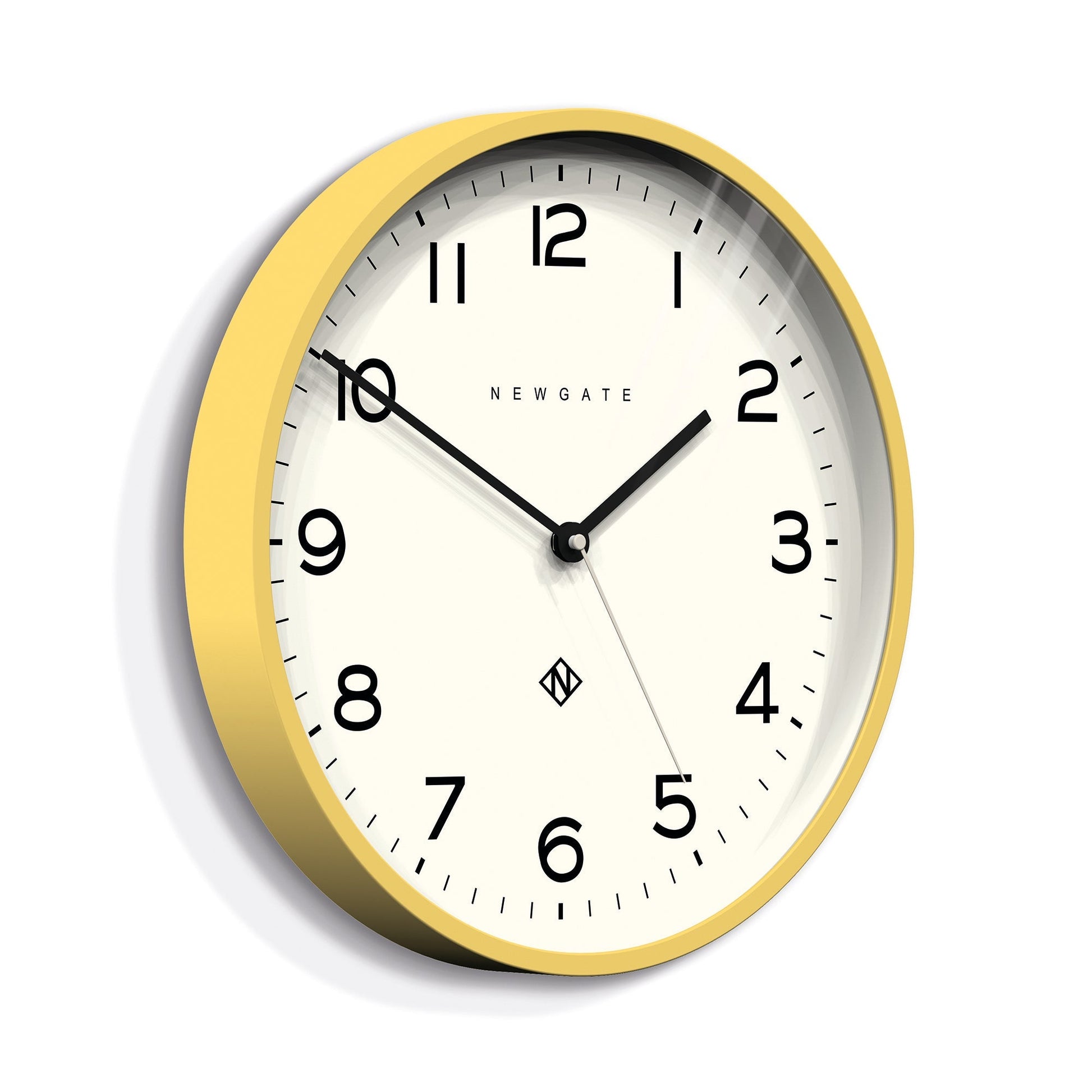 Newgate Number Three Echo Clock Silicone Yellow-Newgate-Mood