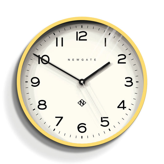 Newgate Number Three Echo Clock Silicone Yellow-Newgate-Mood