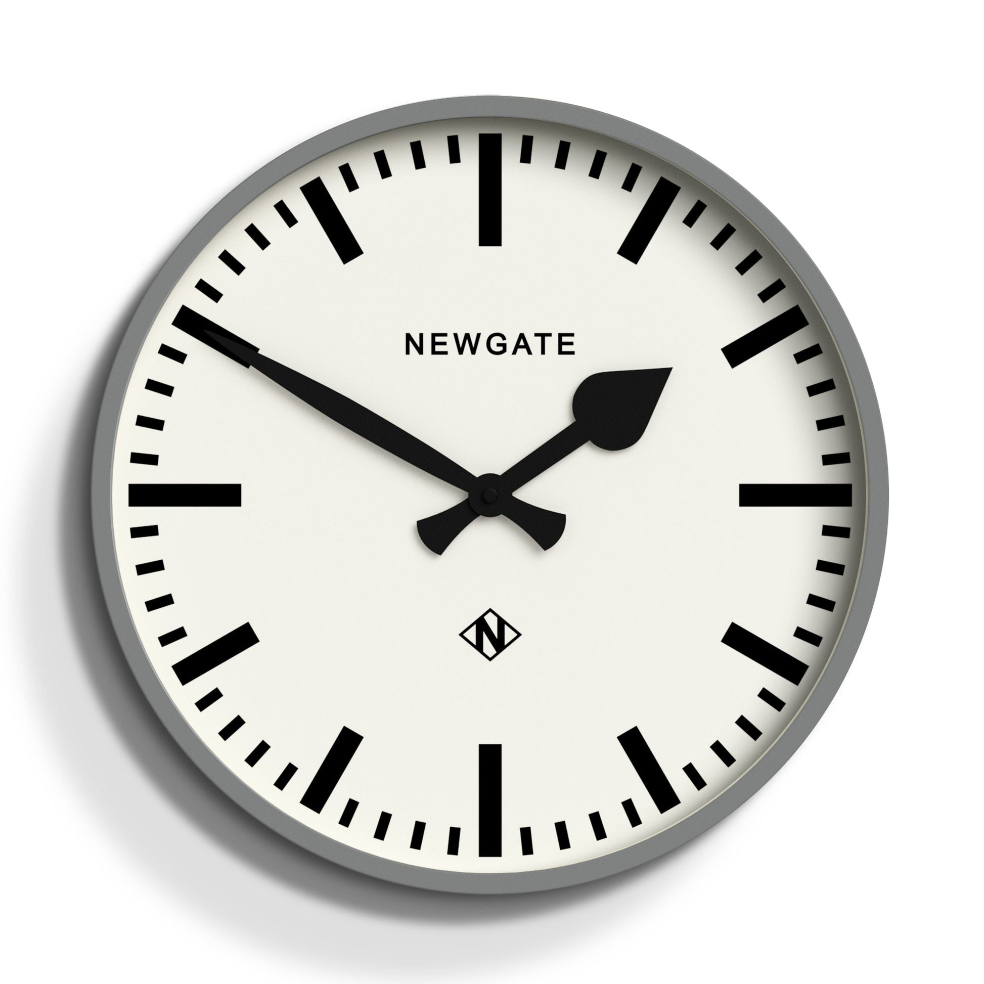 Newgate Railway Clock Grey-Newgate-Mood