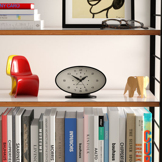 Newgate Ronnie Alarm Clock Black-Newgate-Mood