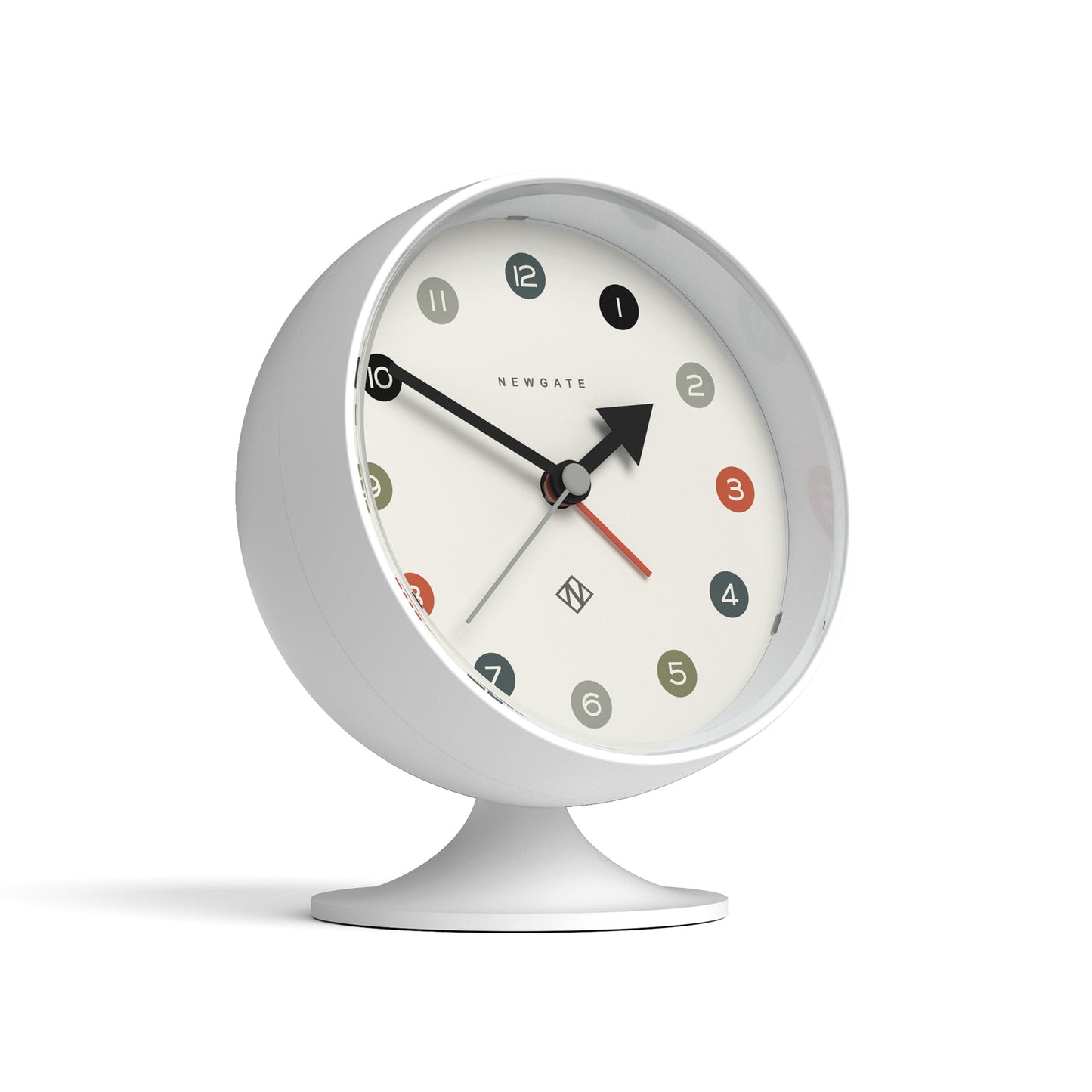 Newgate Spheric Alarm Clock White-Newgate-Mood