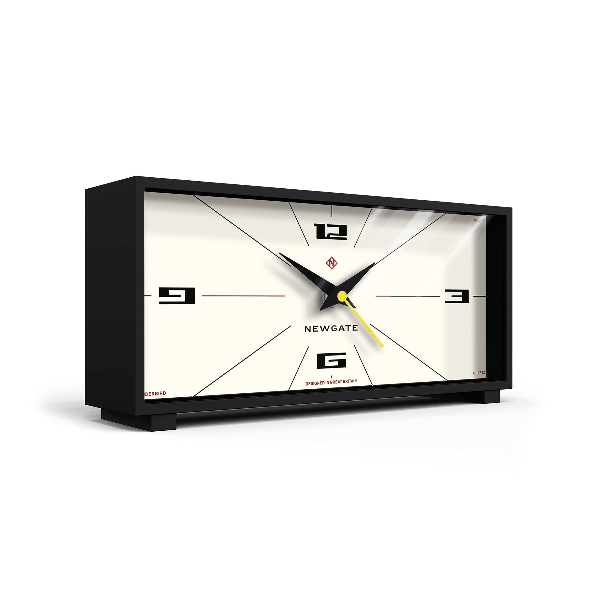 Newgate Thunderbird Mantel Clock Neutral Rocket Dial-Newgate-Mood