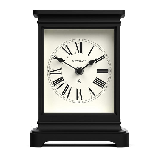 Newgate Time Lord Mantel Clock Matte Black-Newgate-Mood