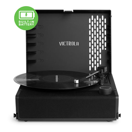 Victrola Revolution Go Turntable - Black-Victrola-Mood