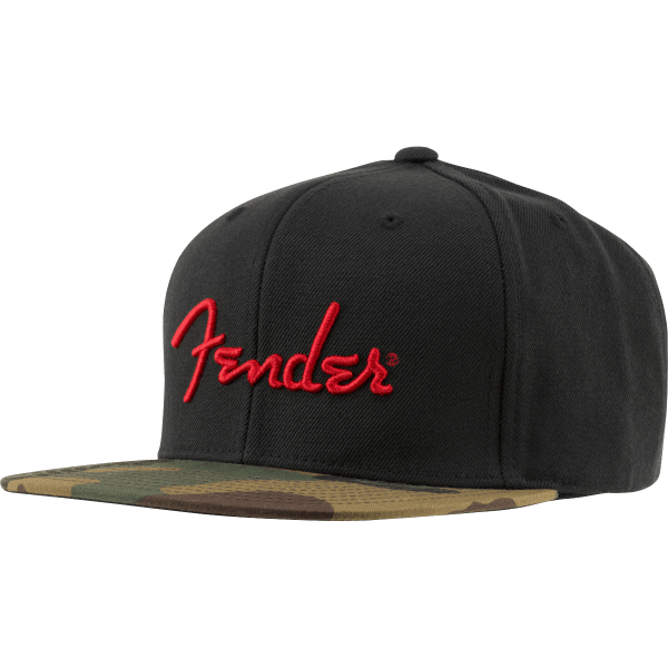 Fender Camo Flatbill Cap-Fender-Mood