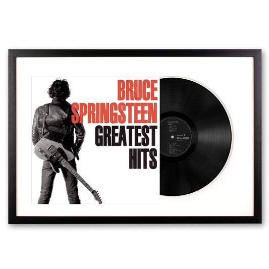 Framed Bruce Springsteen Greatest Hits Vinyl Album Art-Vinyl Art-Mood