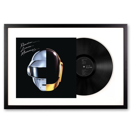 Framed Daft Punk Random Access Memories Vinyl Album Art-Vinyl Art-Mood