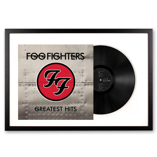 Framed Foo Fighters Greatest Hits Vinyl Album Art-Vinyl Art-Mood