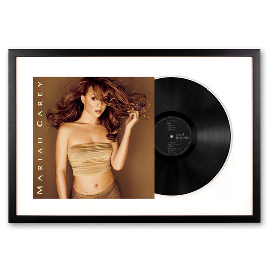 Framed Mariah Carey Butterfly Vinyl Album Art-Vinyl Art-Mood