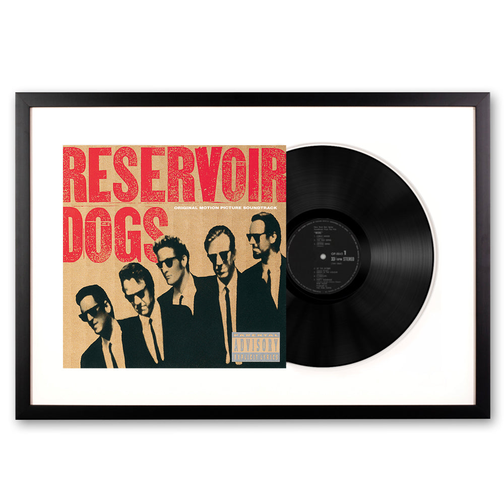 Framed Soundtrack Reservoir Dogs - Vinyl Album Art-Vinyl Art-Mood